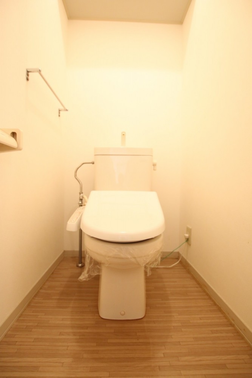 トイレはシャワートイレ。
