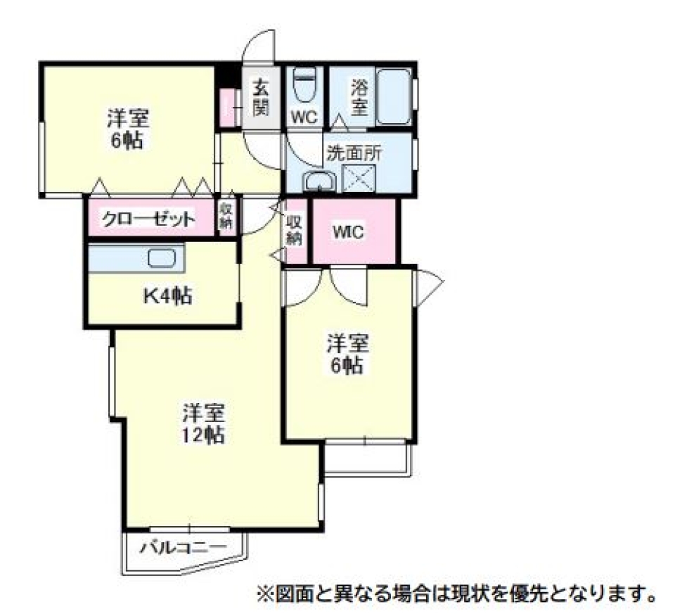 眺望独り占め！！の間取り図