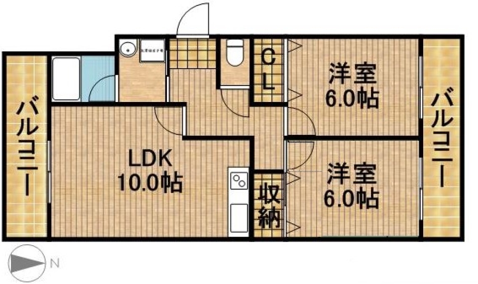 ゆとりの間取り図