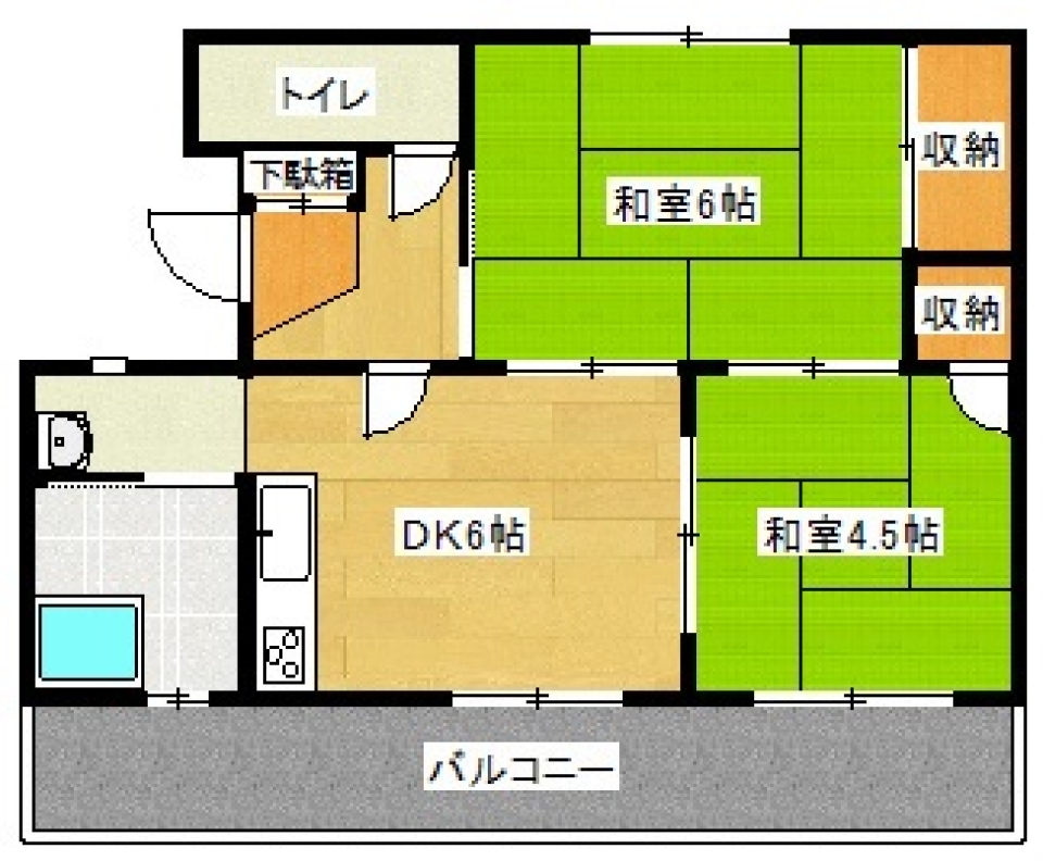 レトロの極み。の間取り図