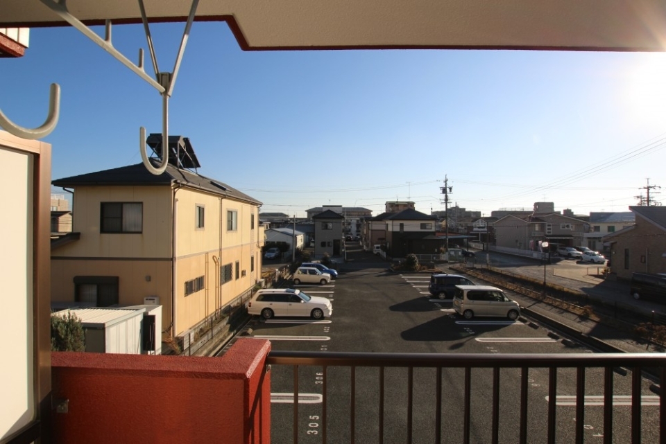 帰宅の徒、この眺め。