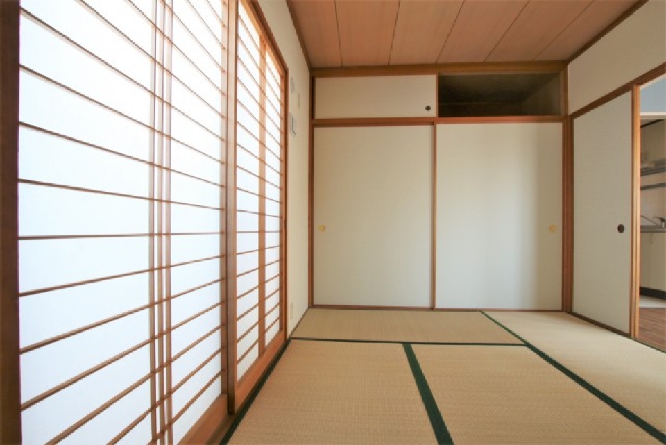 割と本格的な和室。