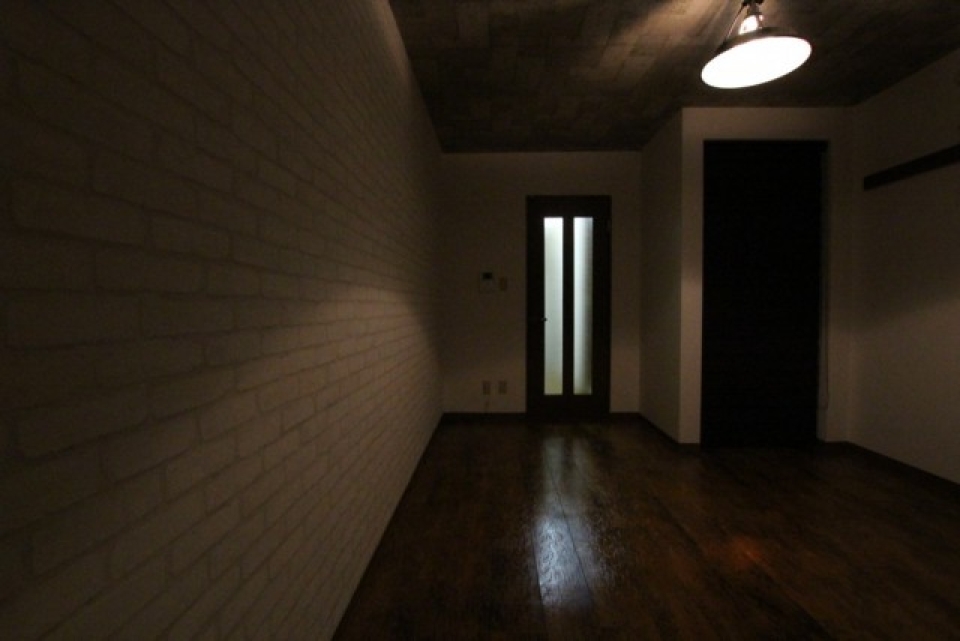 夜の訪れと共にお部屋はいい雰囲気に