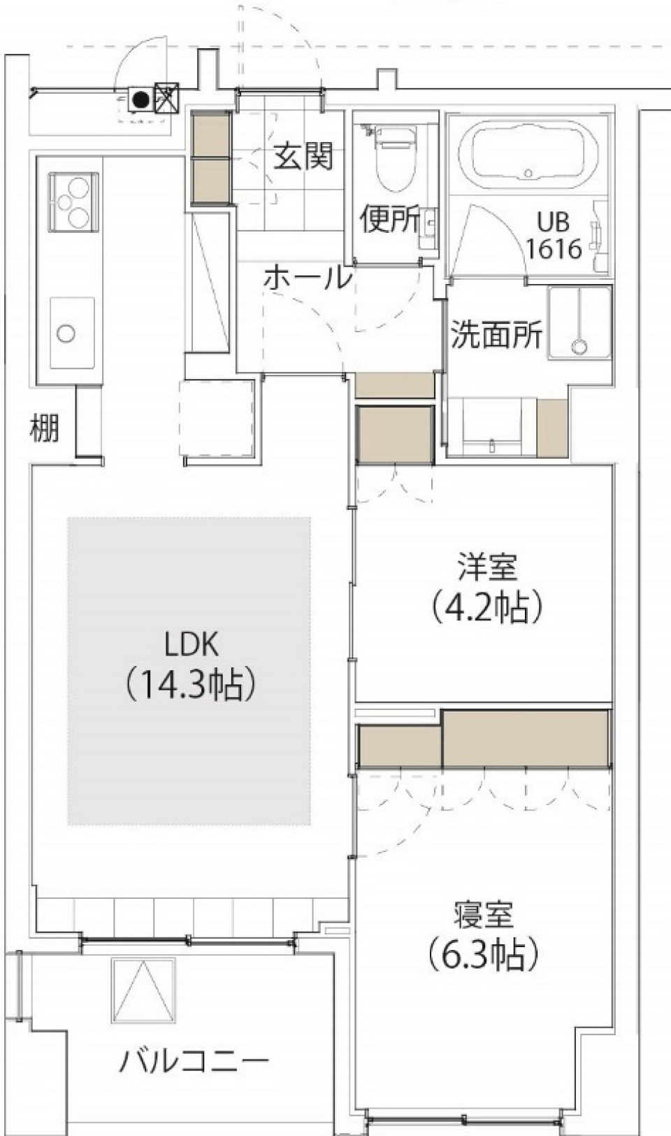 『サードプレイス』～家族とともに～［ペット可］の間取り図