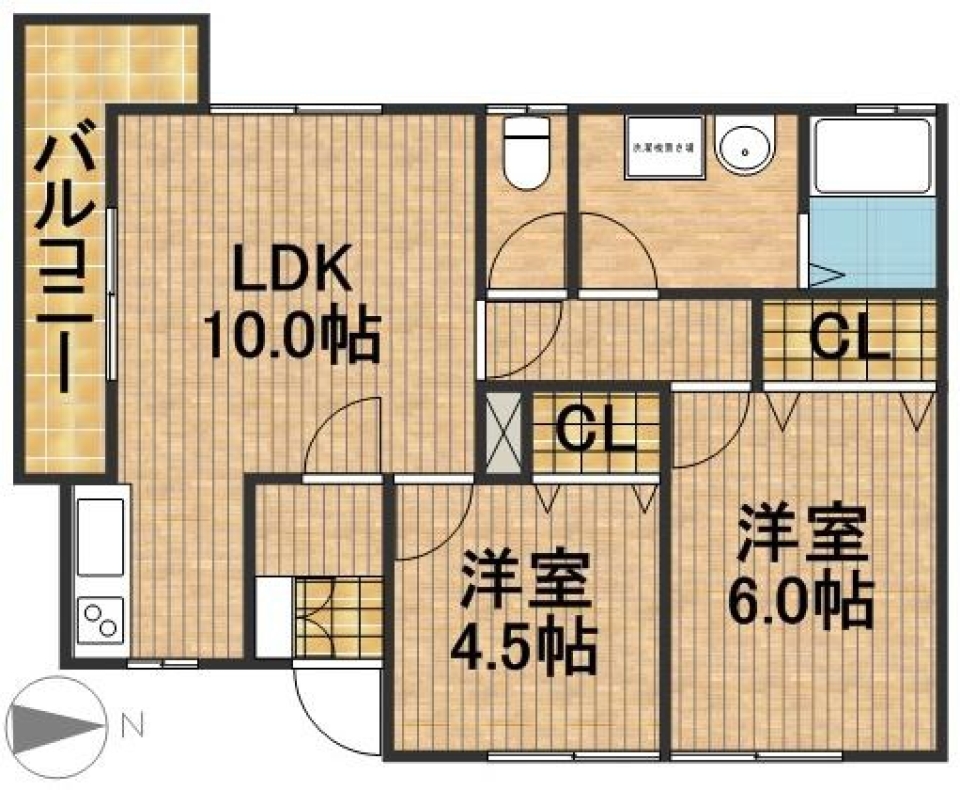 街並みで選ぶ「アメリカンビレッジ」の間取り図