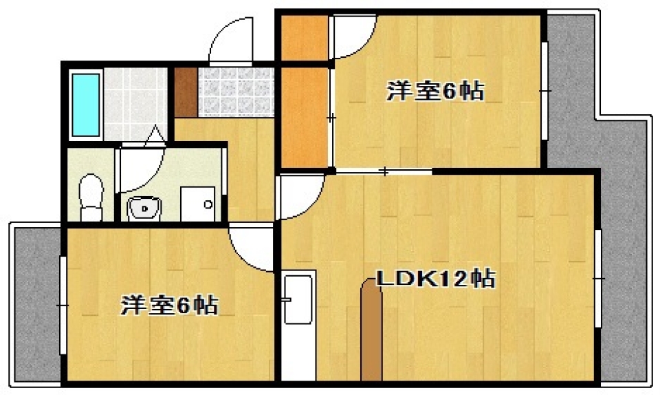 アオイモダンの間取り図