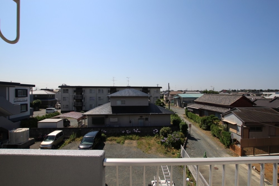 お部屋の目の前に建物がないからこその開放感。