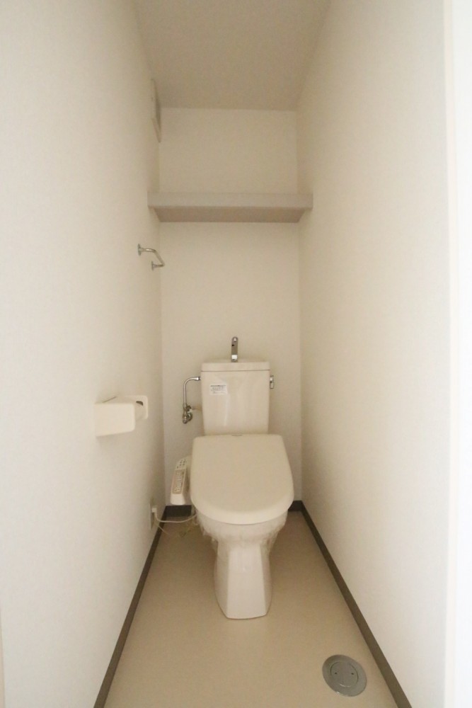 トイレはコンパクト