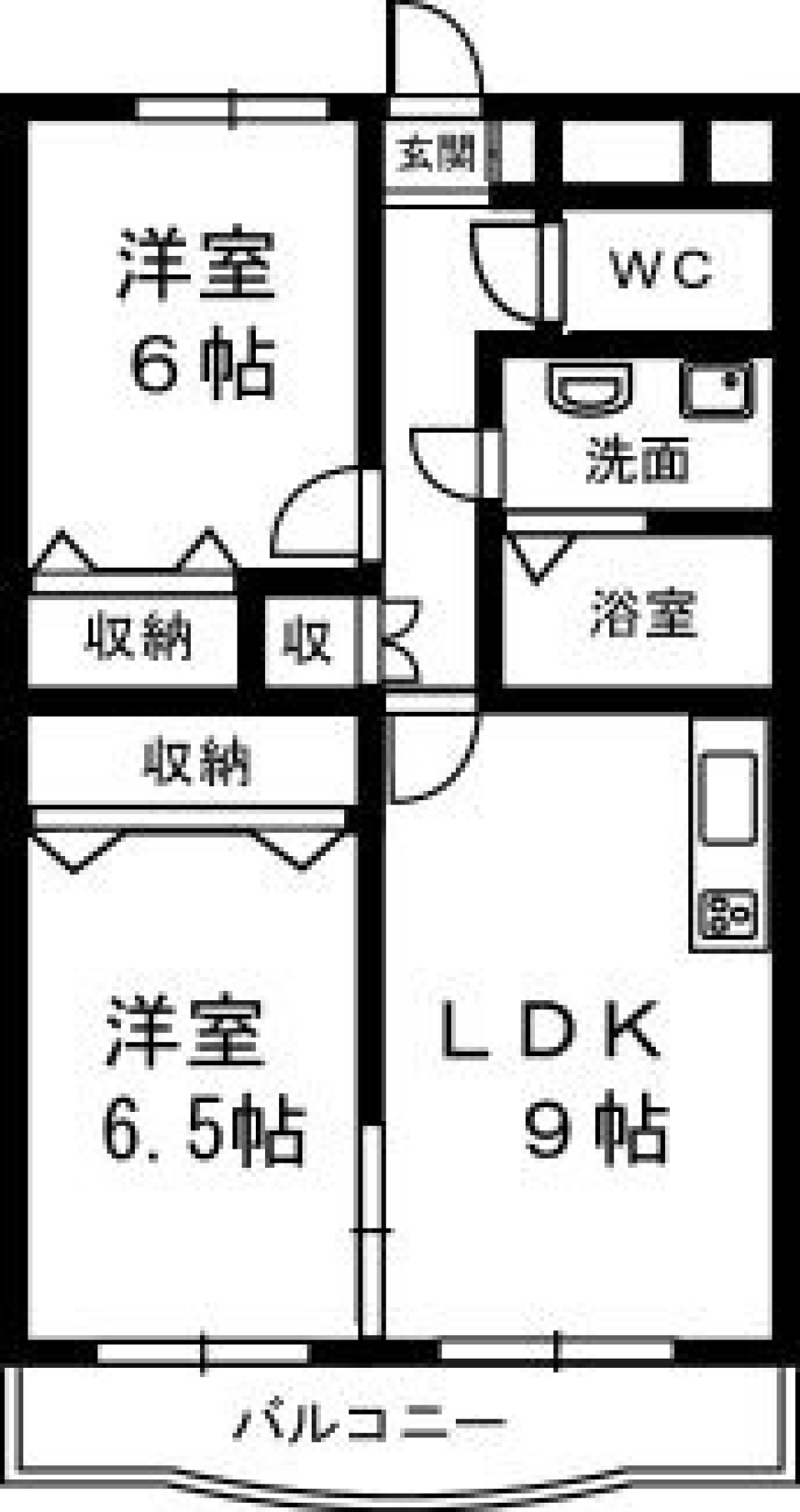 家族の笑い声が聞こえる。の間取り図