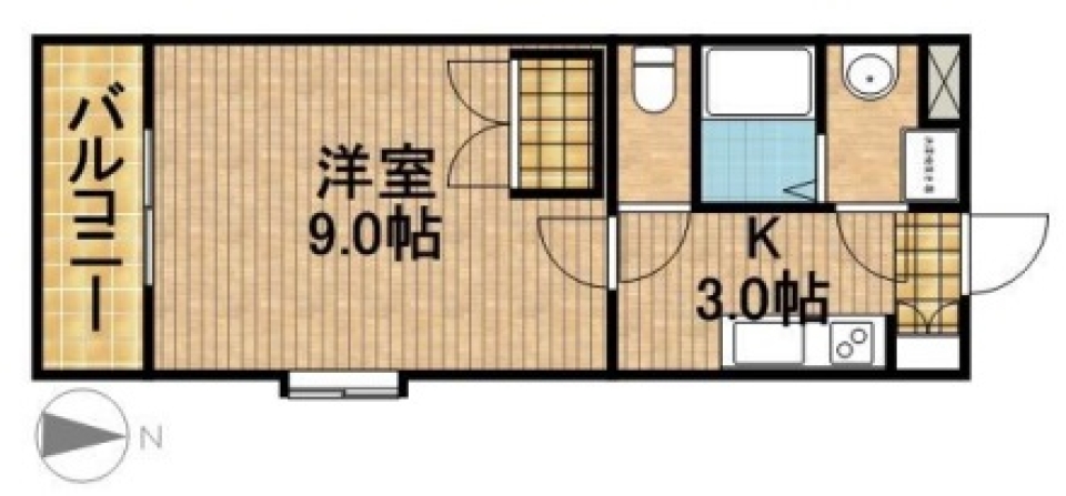 WAKABAYASHI ウユニの間取り図