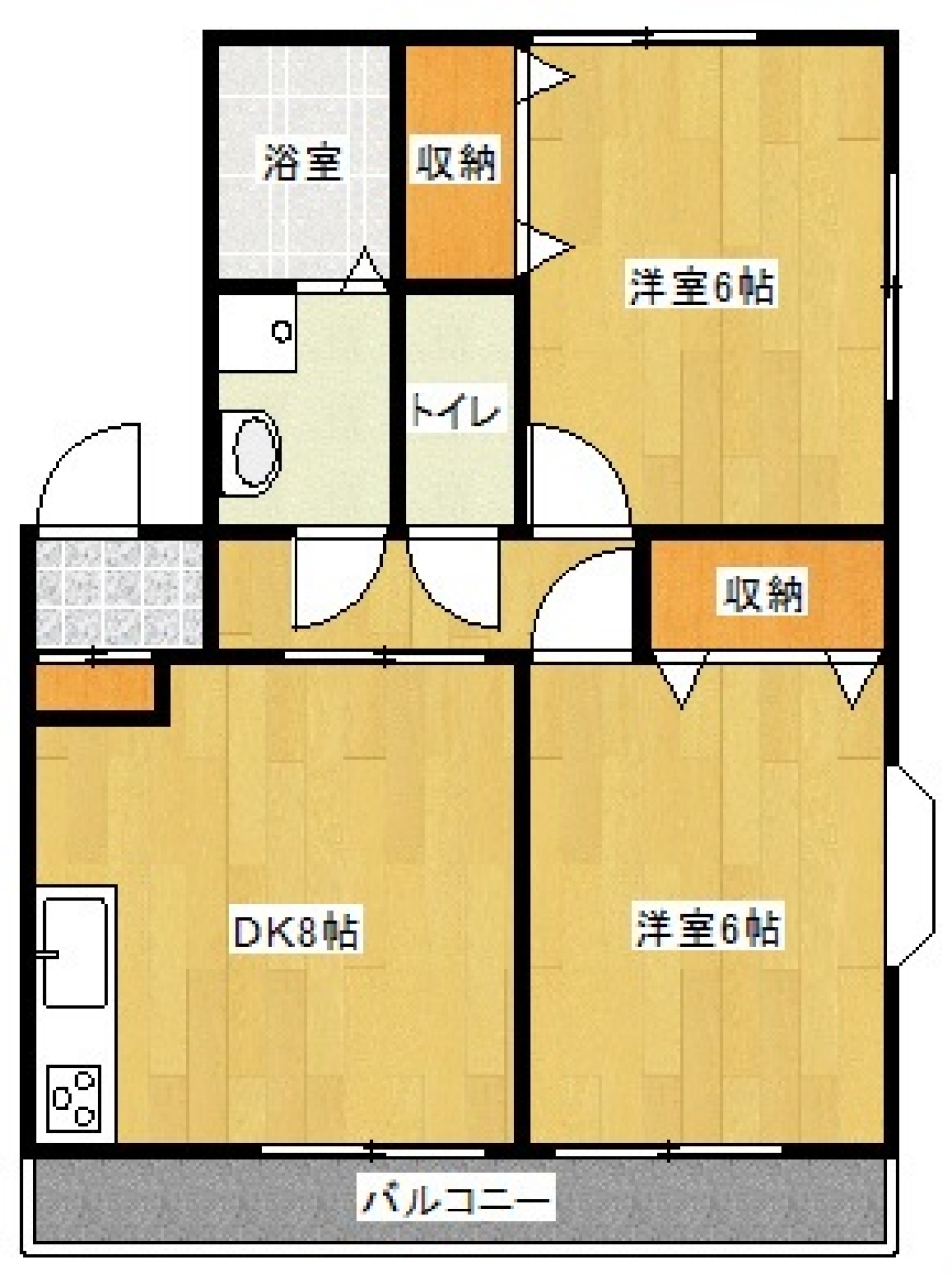 川からの風と緑との間取り図
