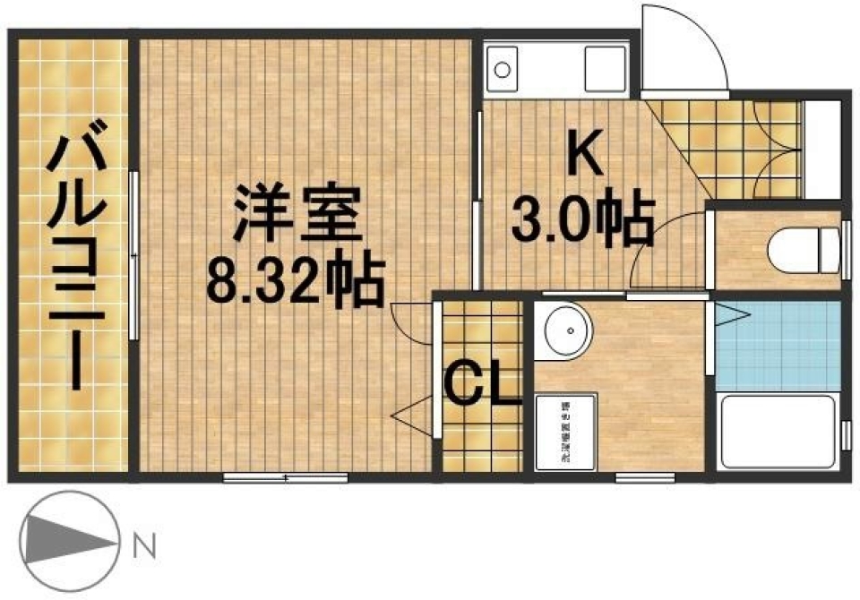 駅チカっ！の間取り図