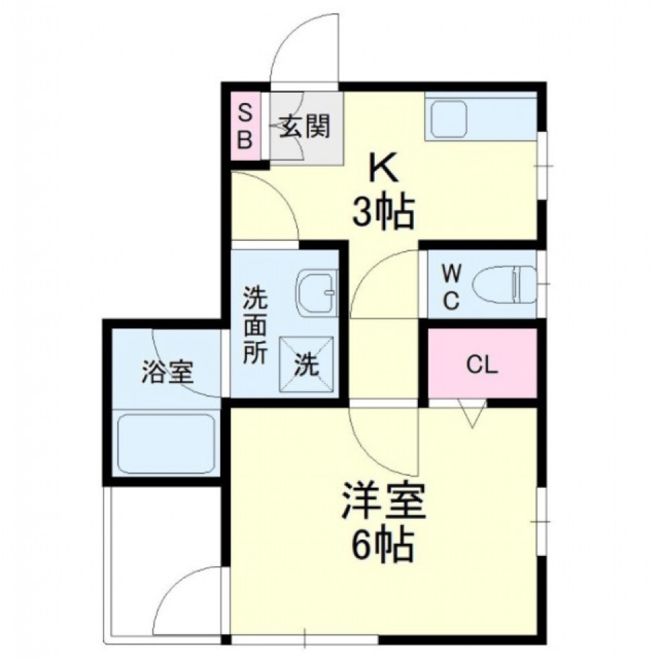 愛おしく思う。帰り道。の間取り図