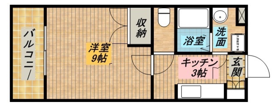 もうひと手間、北欧スタイルRoom。の間取り図