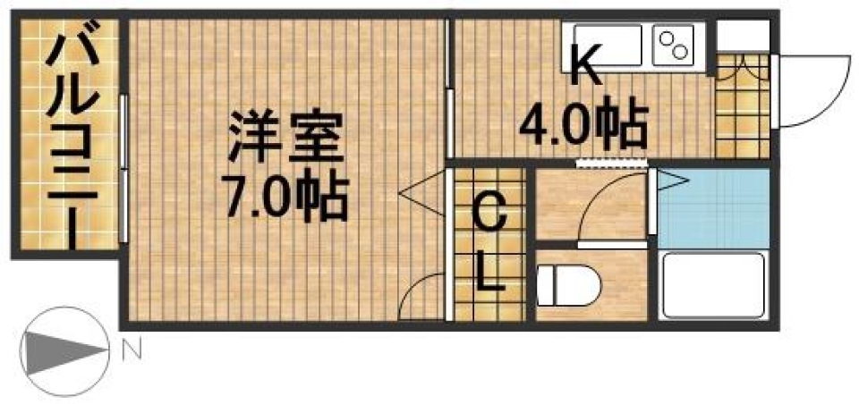スポットライトで照らすビンテージスタイルの間取り図