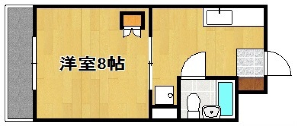 HAGIOKA ウユニの間取り図