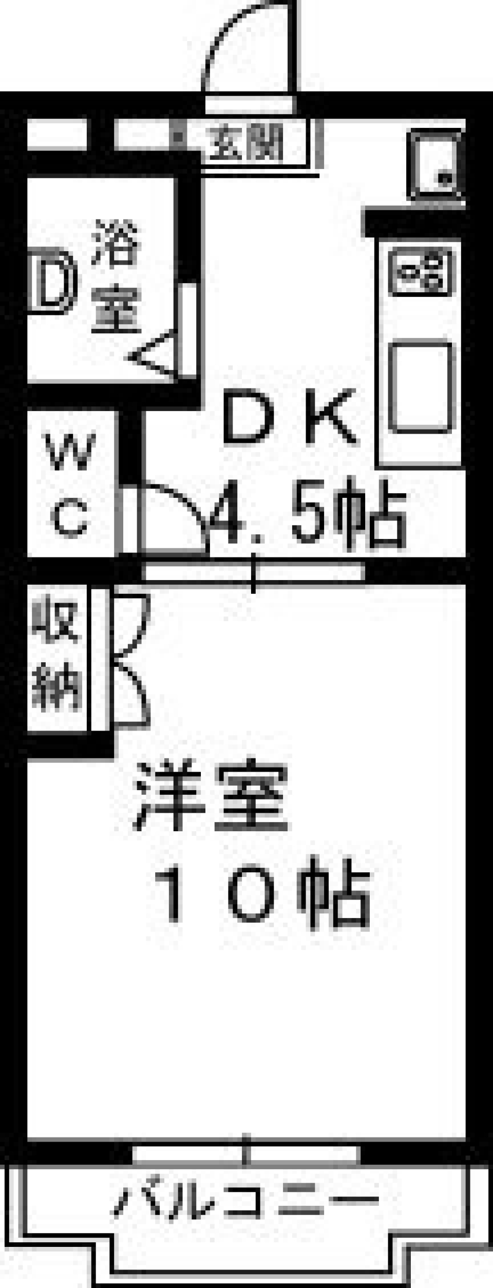 Cafe de SHINOHARAの間取り図