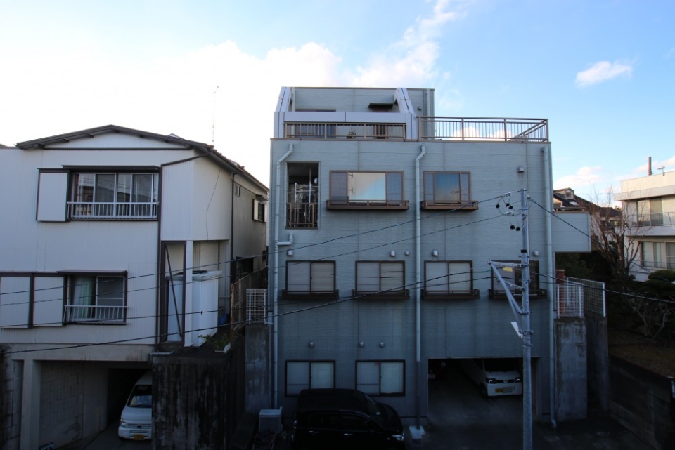 ロフト窓開けばこの景色。