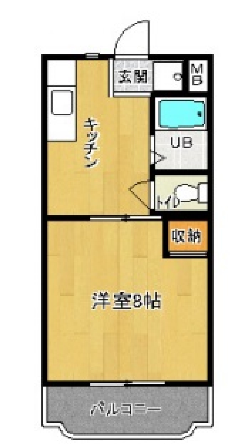 外見ではなく中身を見て！の間取り図