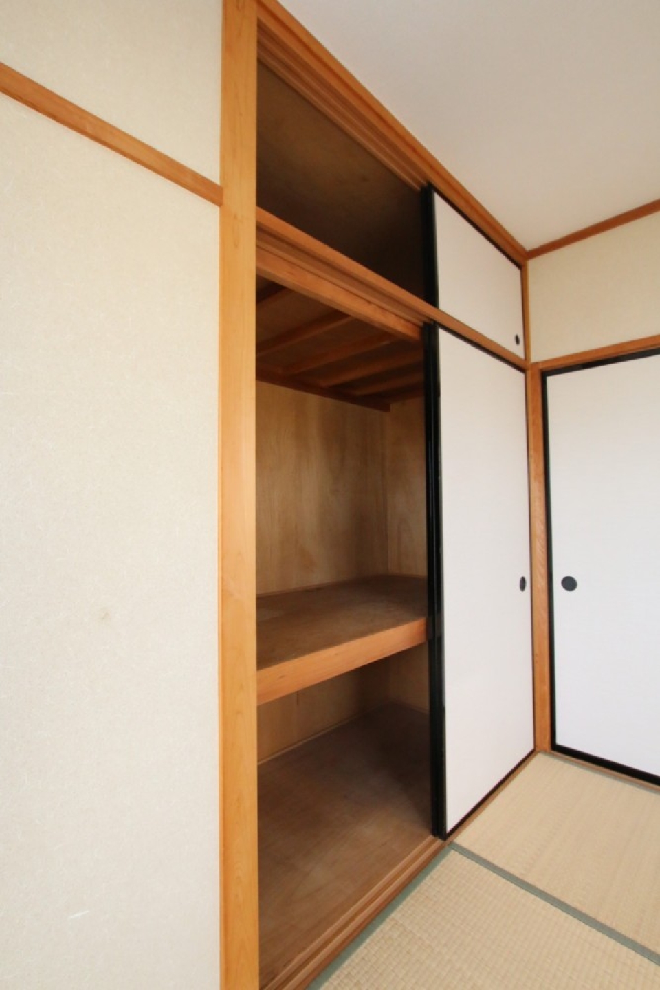 和室の収納はイメージ通り。2部屋とも同じ作り。