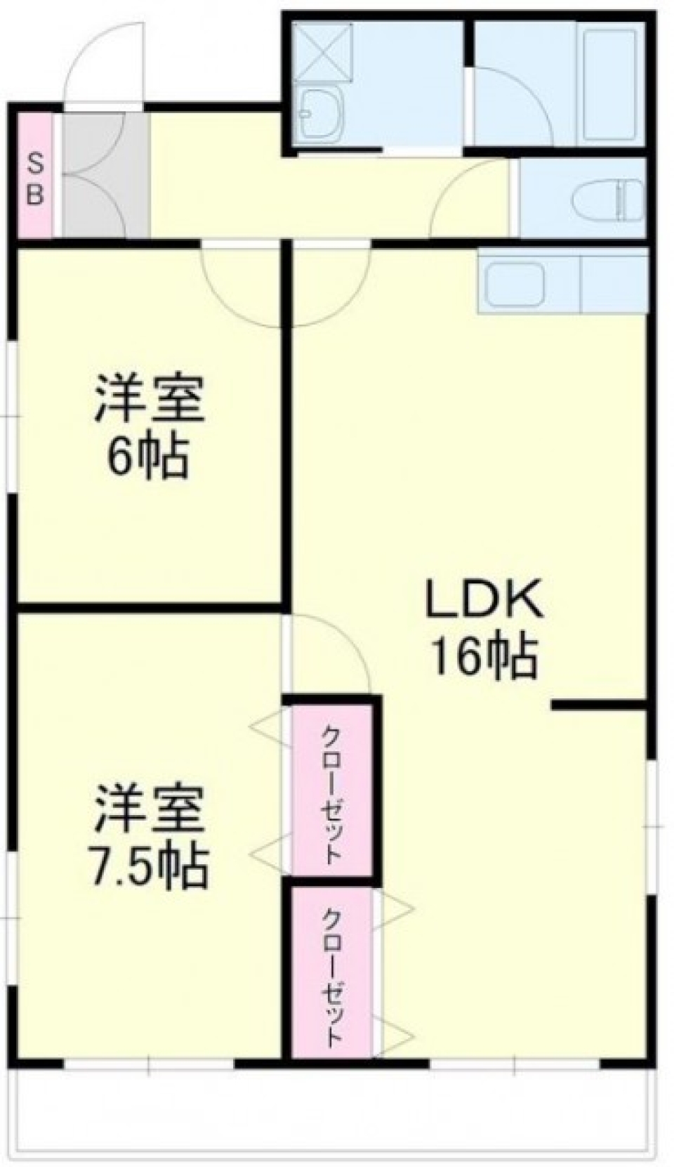 家族の憩いの場の間取り図