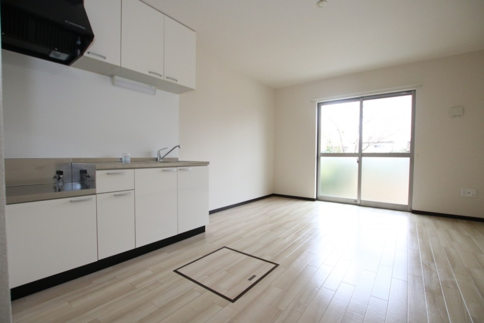 角部屋だが掃出しだけで+αの腰窓なし