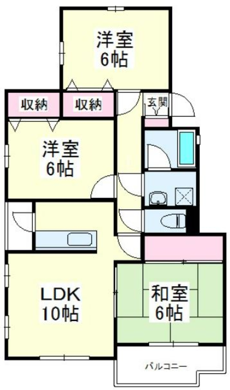 家族で住むなら、、、の間取り図