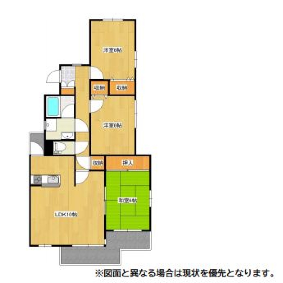 どこか懐かしい・・・の間取り図