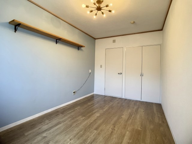 水色の壁がかわいすぎる