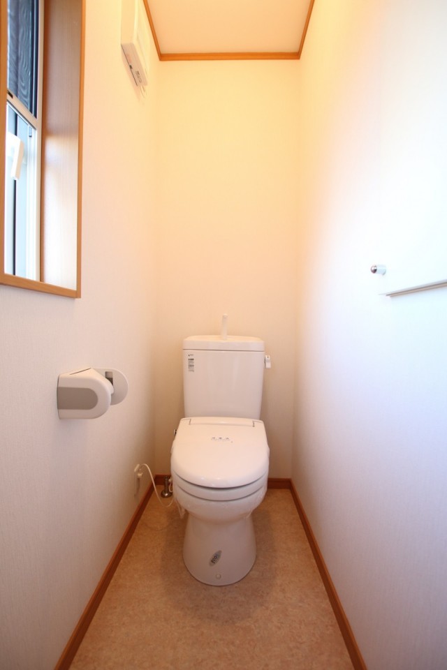 2階にもトイレ！朝のトイレ渋滞回避