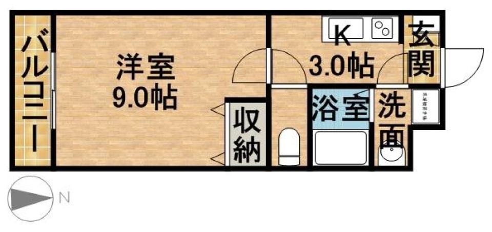Cafe de MARUDUKAの間取り図