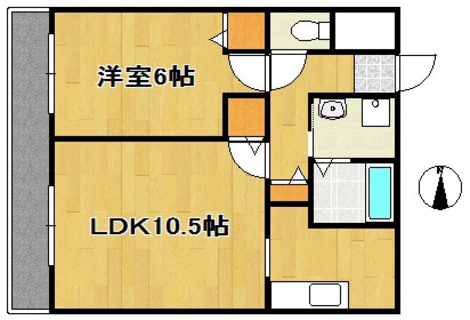 ■□フォーミュラー’S Room■□の間取り図