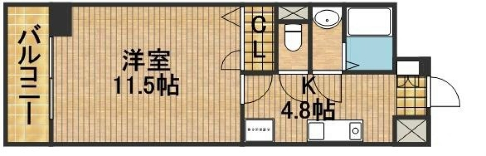 アジアンリゾート気分への間取り図
