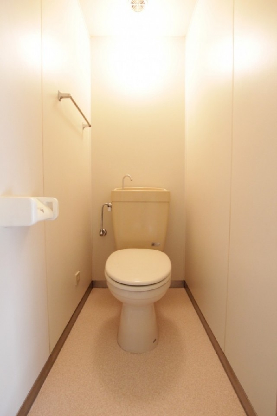 トイレもシンプル