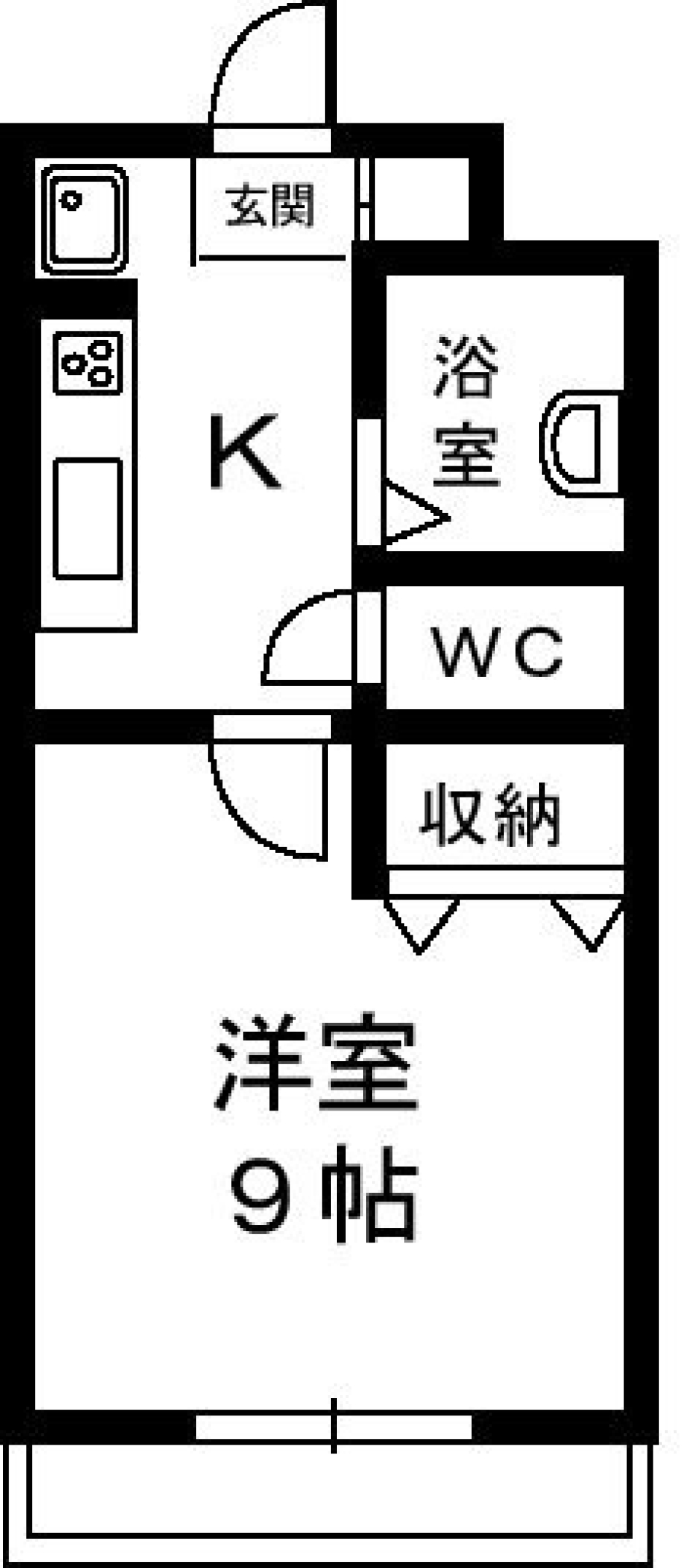 WIHITE SPACE with Green。の間取り図