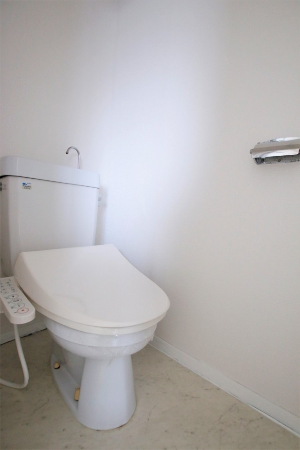 トイレもシンプル。