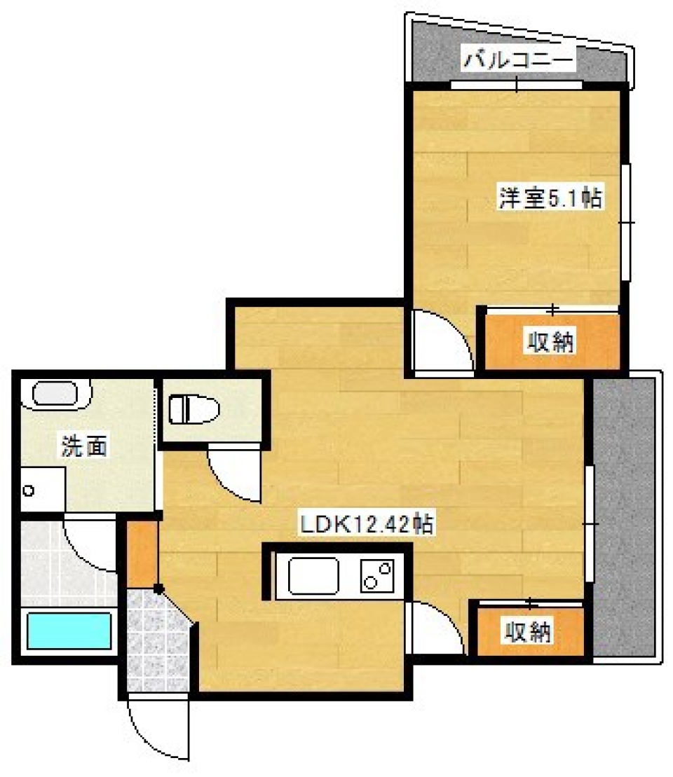 あの頃の憧れ「Nゲージ」。の間取り図
