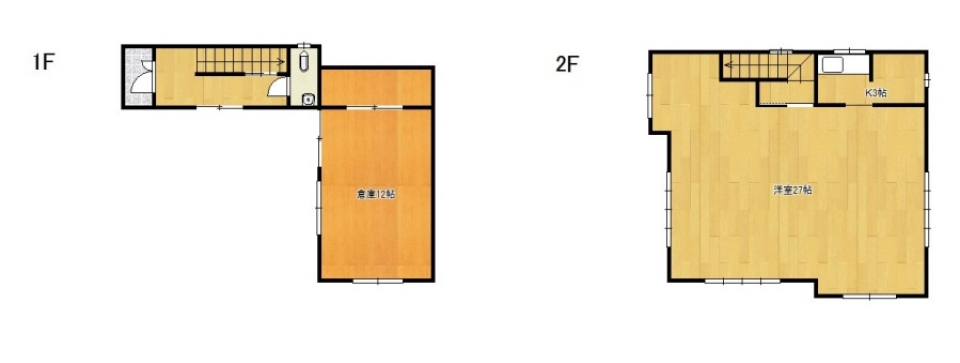 【事務所賃貸】リフォーム屋さんいらっしゃ～い！の間取り図