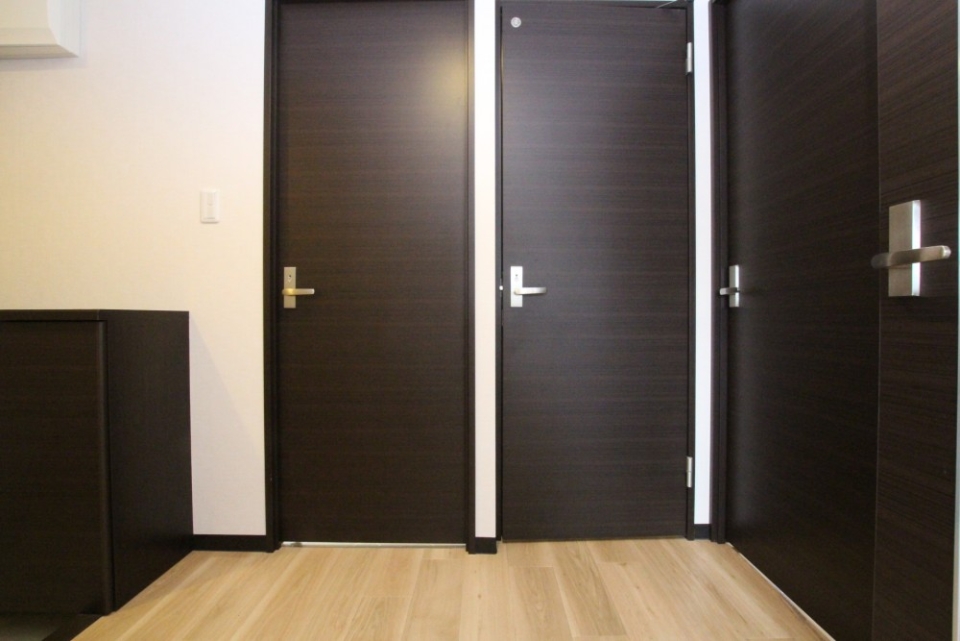 建具の統一感もシックで素晴らしい。