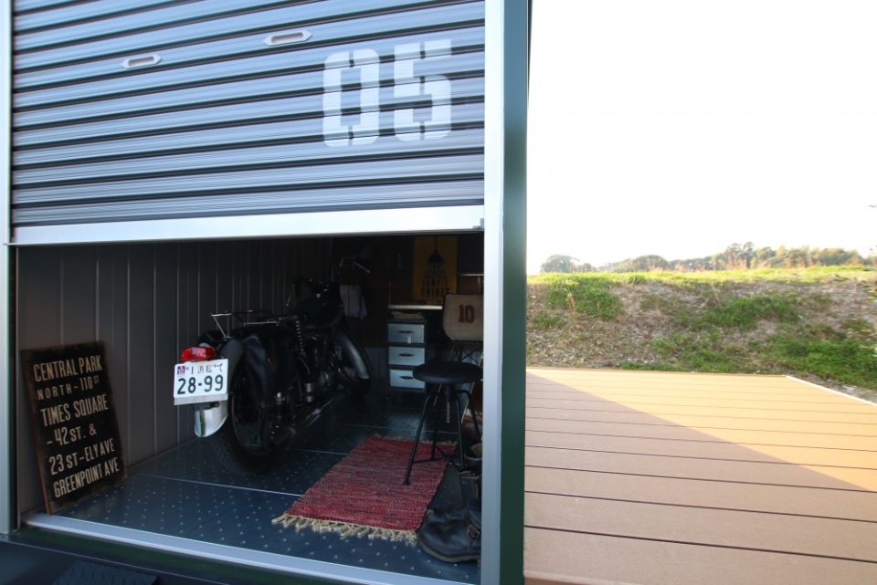 バイクにも自転車にも活用できる。