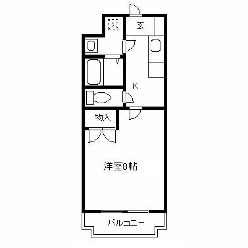 吉田のシャツは何処へ。の間取り図