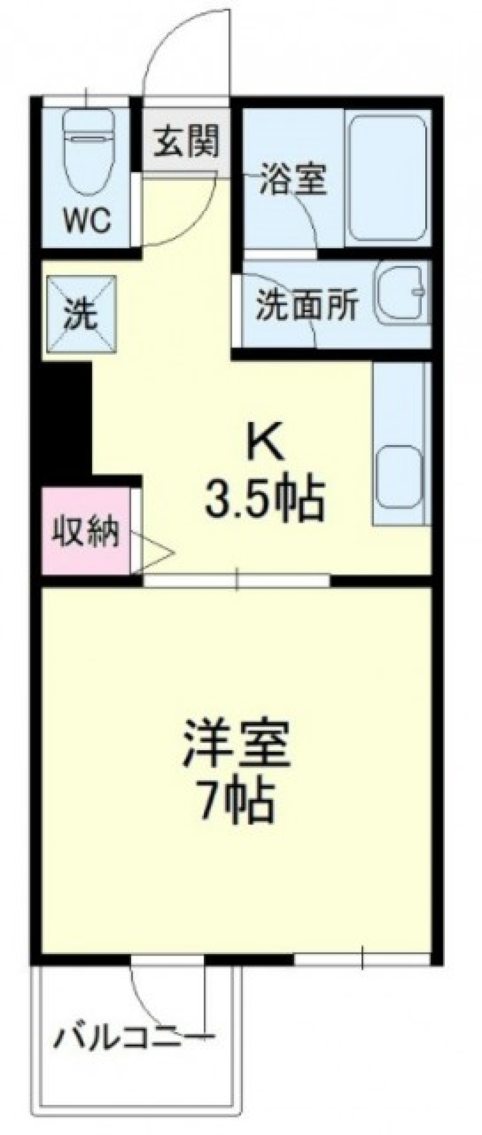 comfort village の間取り図
