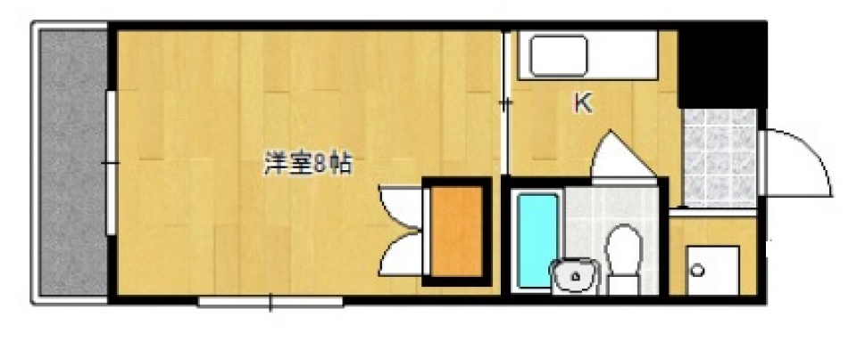 渋いぜ、リノベ部屋。の間取り図