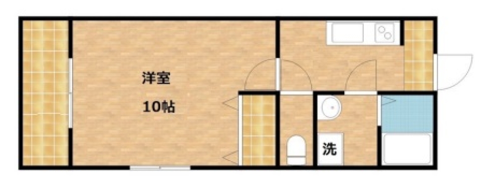 爽~夏の暑さから解放され~。の間取り図