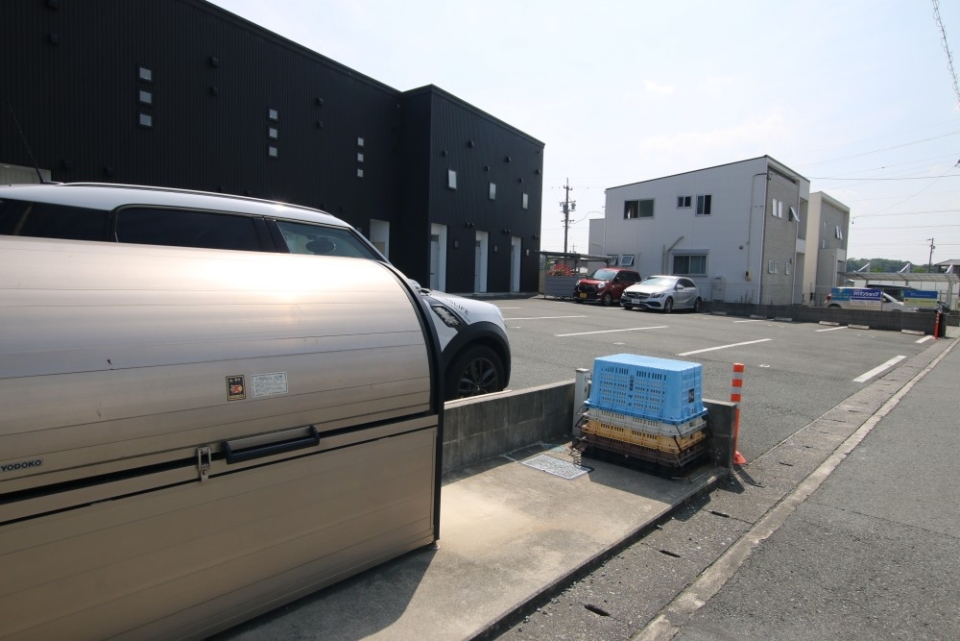 敷地内にゴミ捨て場があるのは嬉しい