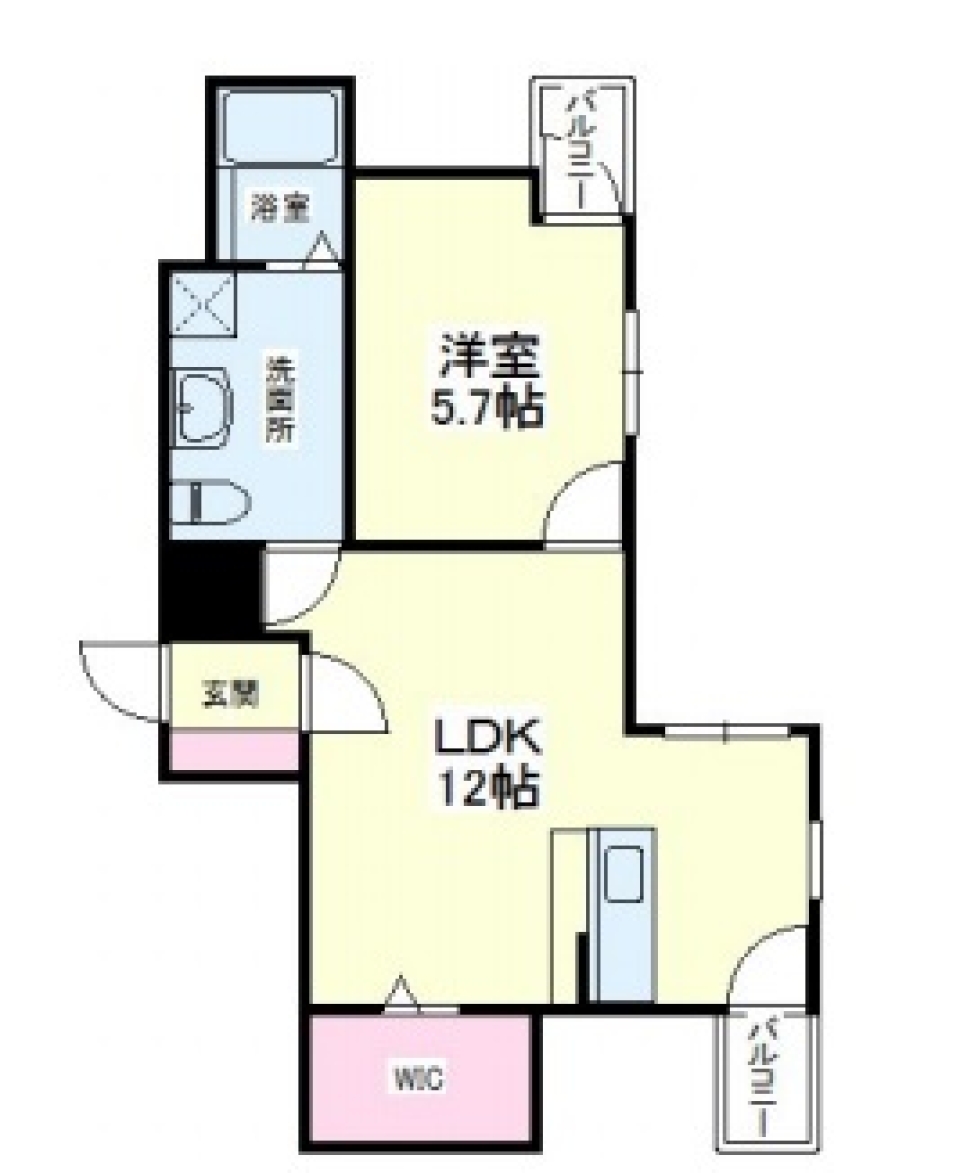 街中に住まうということ。の間取り図