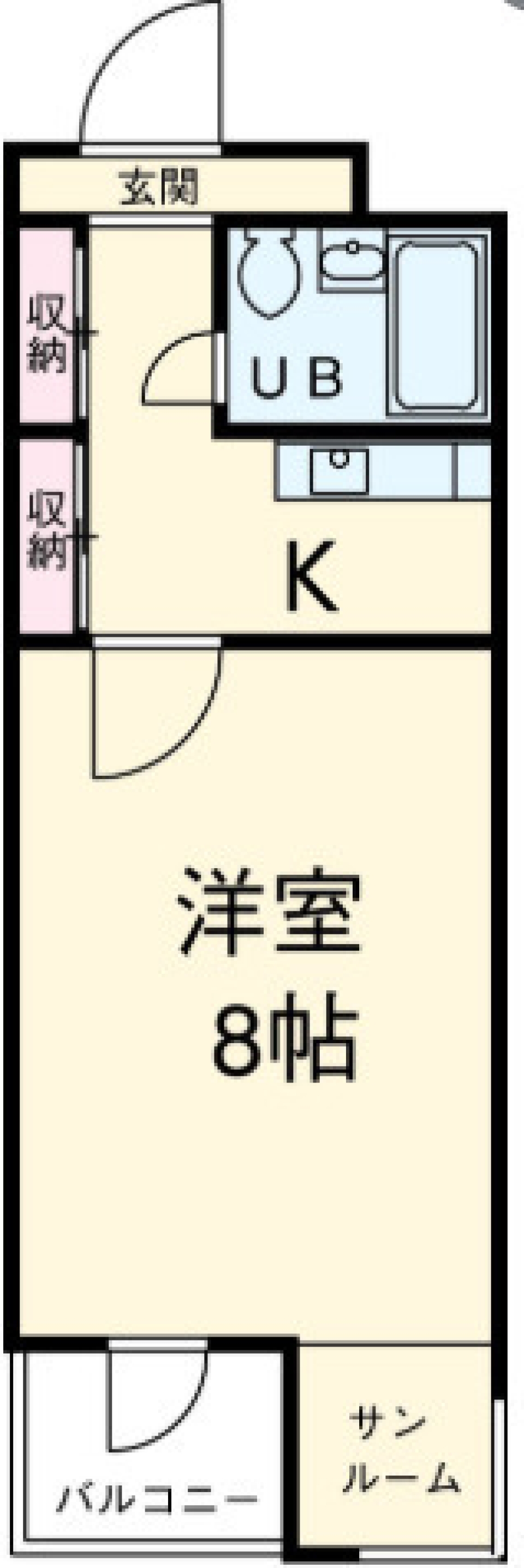 あなただけの空間がそこにあるの間取り図