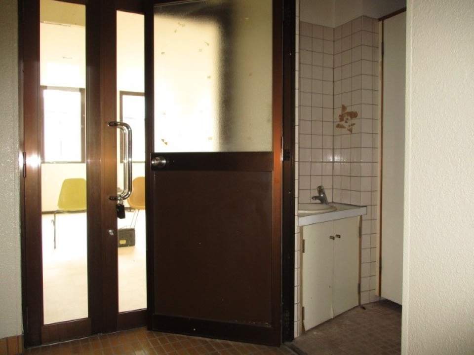 トイレの入り口