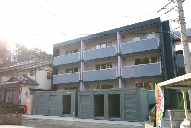 外観からかっこいいマンションです！