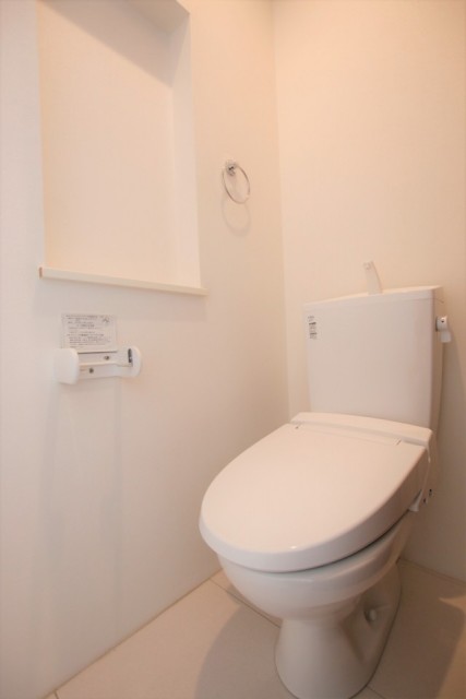 トイレはシンプルに。
